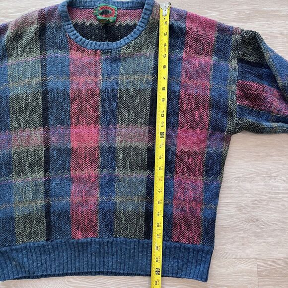 VTG Boston Traders Limited Edition Linen/Cotton Blend Sweater Men's-Size L - Picture 9 of 9